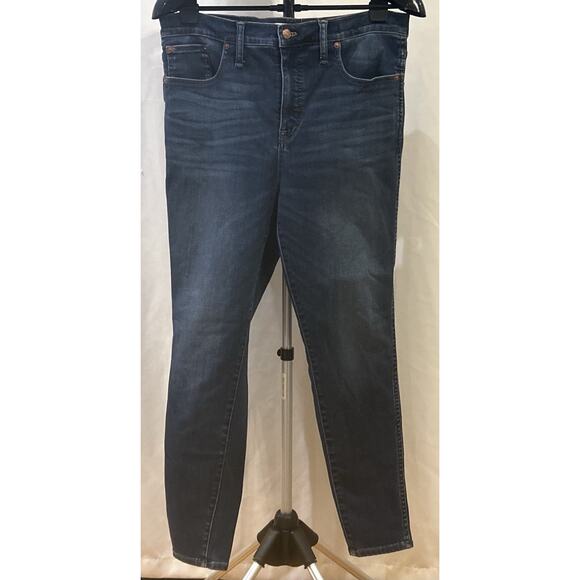 Madewell 10" High rise Skinny Jeans size 32 - Picture 1 of 5